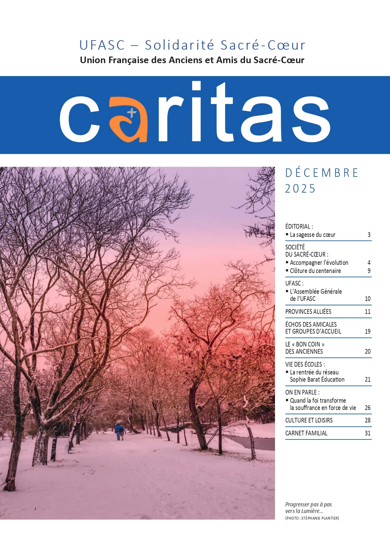 Brochure Caritas Décembre 2025